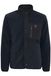 INDICODE JEANS Fleece jas 'Majsol' navy / zwart