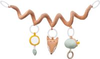 Trixie Activiteitenspiraal Mr. Fox - Speelspiraal voor baby - Babyspeelgoed boxspiraal - Babyspeelgoed voor onderweg