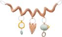 Trixie Activiteitenspiraal Mr. Fox - Speelspiraal voor baby - Babyspeelgoed boxspiraal - Babyspeelgoed voor onderweg