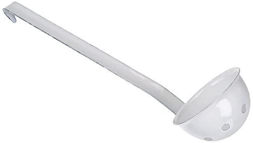 Ibili Pollepel Blanca voor olijven 8 cm - Wit