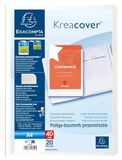 Exacompta Porte vues prolypropylene rigide krea cover 40 vues - a4