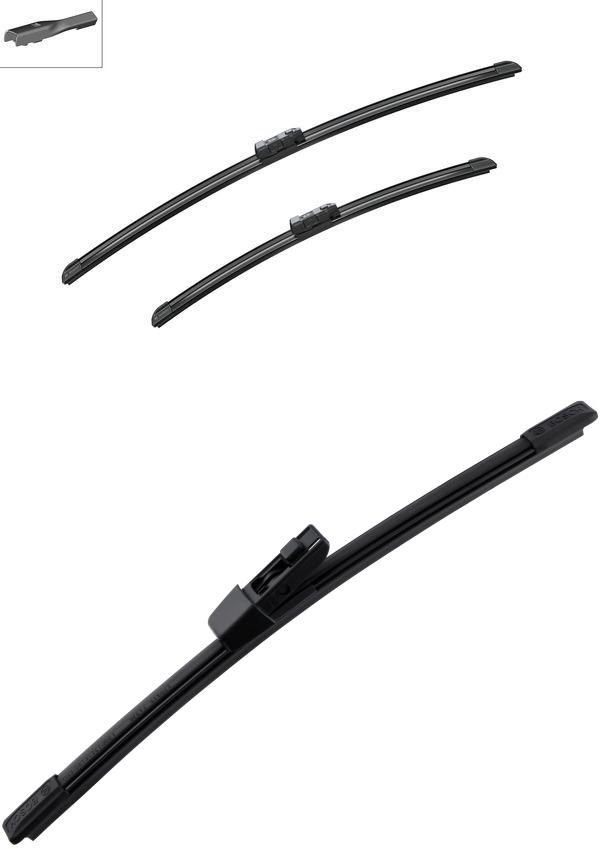Ruitenwissers voordeelset voor + achter