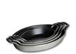 Staub Stapelbare schaal, ovaal, 21 cm, grafietgrijs