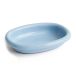 HAY Plat de service ovale Barro Bleu clair, petit 20x27,5 cm