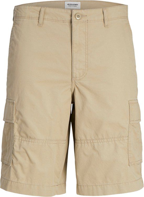 Jack & Jones JPSTcole Cargo Shorts - Beige - Kids Size 134 - 100% Cotton - 2024 Collection