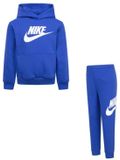 Nike Club Fleece Set Blauw Unisex Kinderen 5-6 Jaar