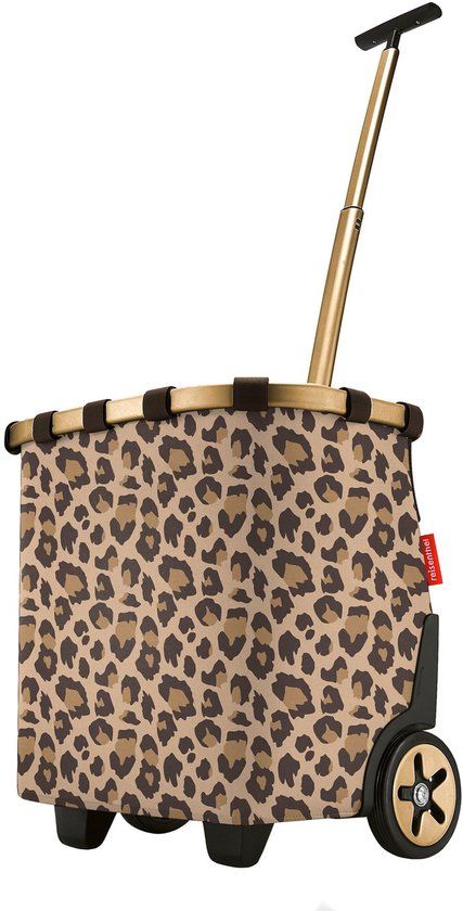 Reisenthel Carrycruiser Boodschappentrolley - 40L - Frame Leo Macchiato Bruin