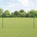 Clôture de jardin verte 1,6 x 10 m acier et PVC 173971