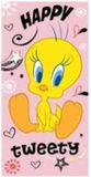 Looney Tunes Tweety Badlaken - Strandlaken - Handdoek - 70x140 cm - Sneldrogend