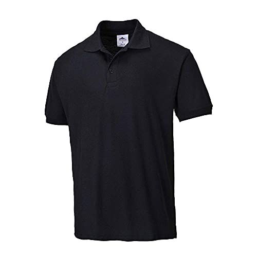 Portwest Naples Poloshirt - Zwart - XS