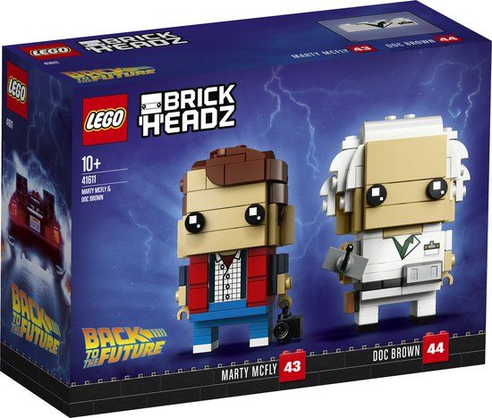 LEGO BrickHeadz Marty McFly en Doc Brown 41611