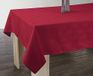 Le linge de Jules Tafelkleed, vuilafstotend, damast, rood, vierkant, 150 x 150 cm