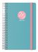 DOHE 12912 Persoonlijk dagboek 2025 Blauw, Roze