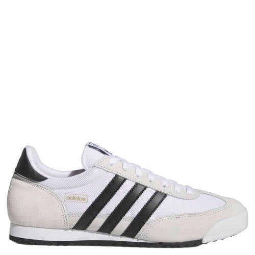 adidas Originals R71 leren sneakers - wit/zwart