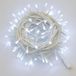 Elektronova Lichtketting met 100 leds, 10 m, wit licht, witte kabel, IP65, verlengbaar, totaal flash-effect, kerstslinger, winkels, balkon