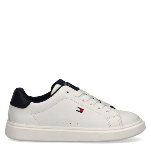 Tommy Hilfiger imitatieleren sneakers - wit
