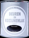 Hermadix Deuren & Kozijnenlak Zijdeglans Puur Zwart - 750 ml