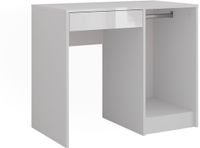 Vicco Sherry Kaptafel – 89.8 cm Wit/wit hoogglans