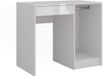 Vicco Sherry Kaptafel – 89.8 cm Wit/wit hoogglans
