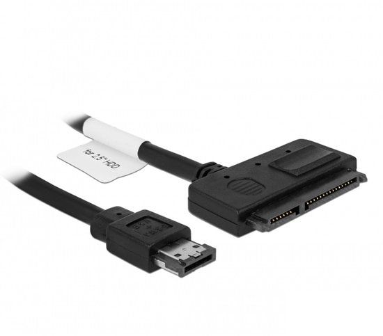 Delock eSATA naar SATA kabel - 0.5 meter