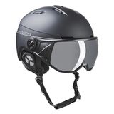 BLACK CREVICE St.Moritz Skihelm met vizier