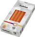 Bolsius Bougies gothiques orange 24,5 cm - 12 pièces