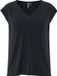 PIECES - PCKAMALA LACE V-NECK TEE JRS NOOS BC - Filles - Chemises à manches longues - M - Noir