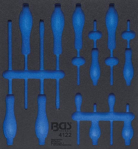 BGS 4122-1 Werkplaatswageninleg 2/3 - leeg - voor art. 4122
