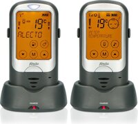 Alecto DBX68GS Outdoor Babyfoon - 1km Bereik - Zwart/Antraciet