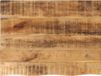 vidaXL Tafelblad met natuurlijke rand 90x60x2,5 cm massief mangohout