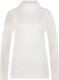 Ten Cate thermo shirt long sleeve snow white rib voor Dames | Maat XL