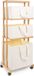 OEM Bamboe wasmand met 4 etages, 3 manden, afmetingen 121x34x42 cm, naturel