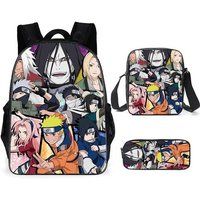 Rugzak SZSMART MODEL Driedelige de Naruto School Set
