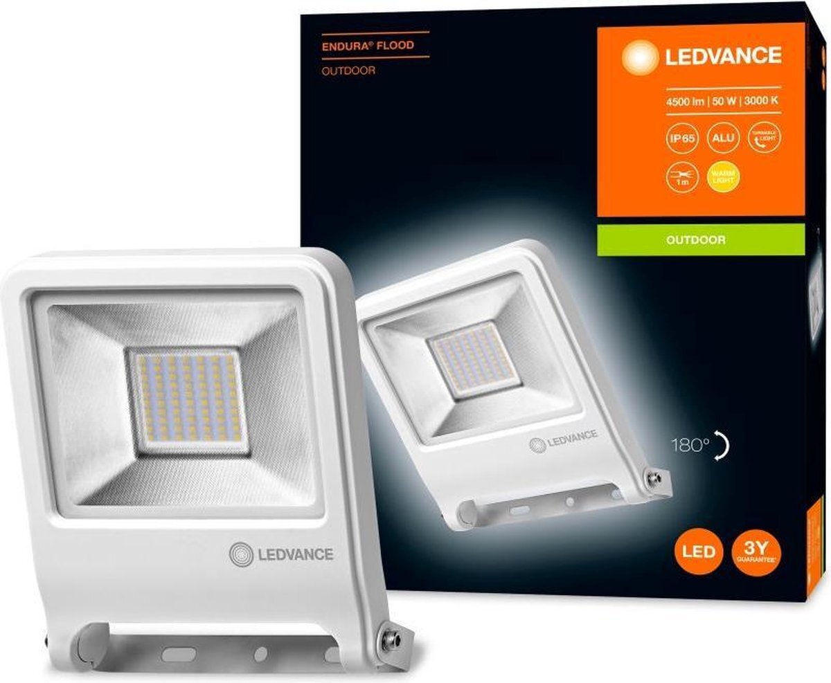 Ledvance Endura LED Breedstraler Wit 50W - 4500lm 830