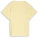Tom Tailor - T-shirt met borduursel - Maat XL - soft lemon