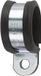 HellermannTyton AFCS12 Klem Schroefbaar 166-50601 Bundel-Ø (bereik) 12 mm (max) Met chloropreen-beschermprofiel Metaal, Zwart 1 stuk(s)