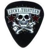 Lucky 13 Series II, zak met 36#11 Skull Dice, zwart, 1,00 mm
