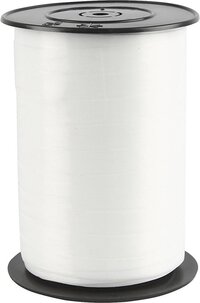 Krullint wit (10 mm x 250 m)