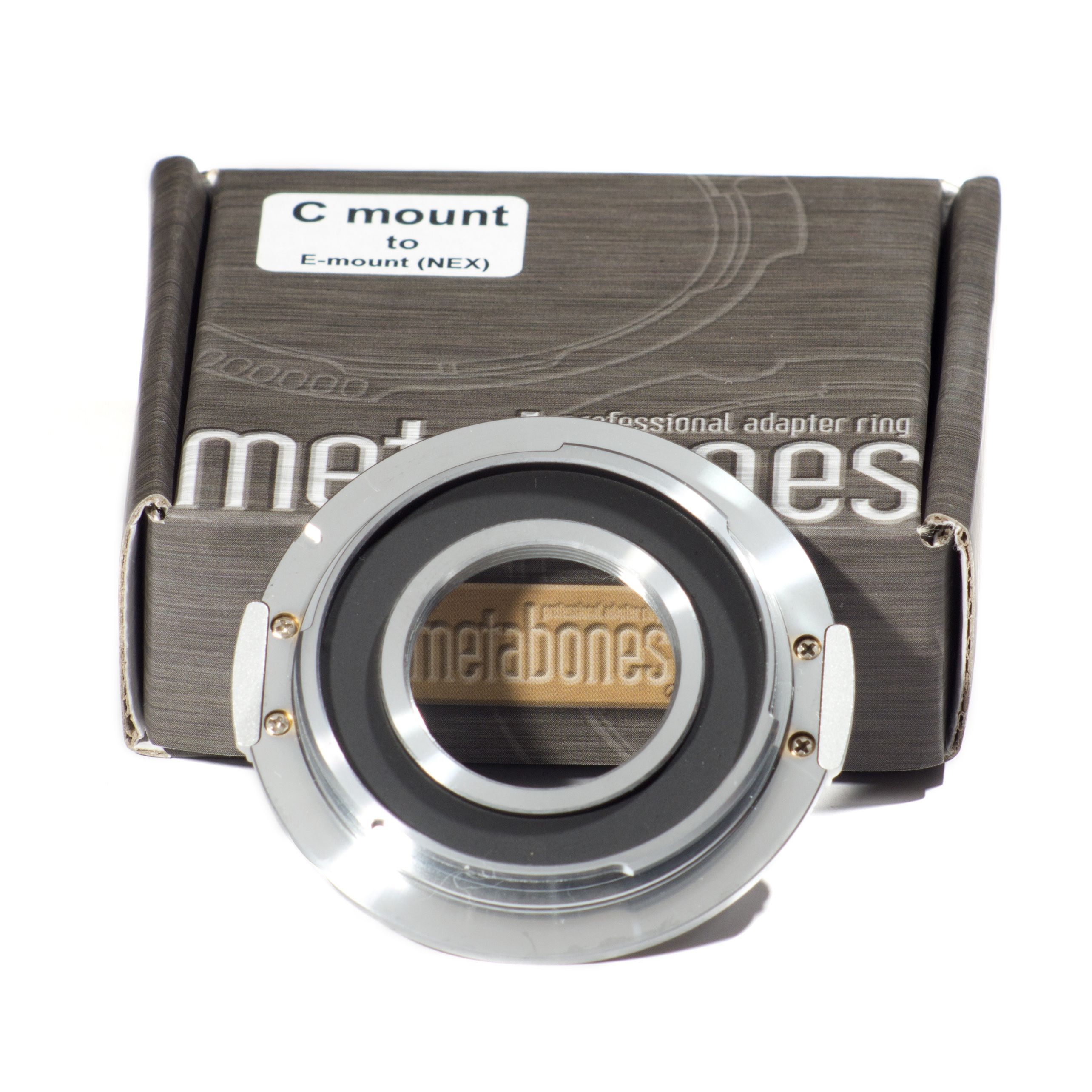 Metabones MB_C-E-CH1 Camera Lens Adapter for Sony NEX Cameras - Chrome