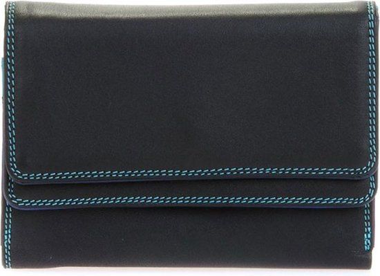 MyWalit Portemonnee / Portefeuille Dames - Ritsportemonnee - Leer - Zwart