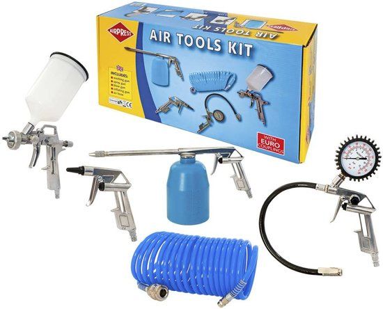 Airpress Luchtgereedschap set 5-delig