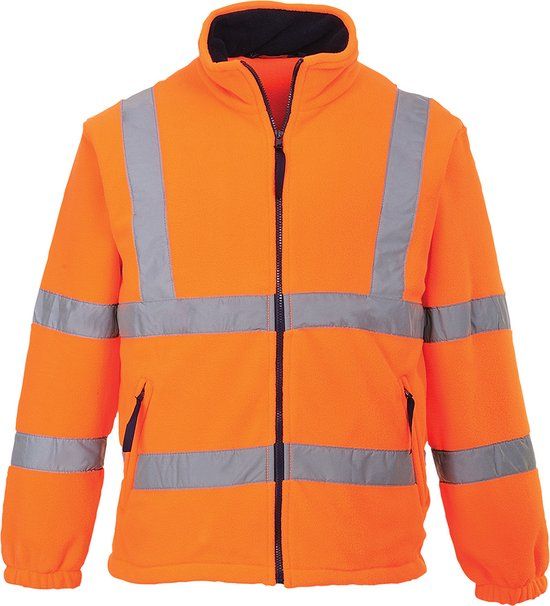 Portwest F300 High Vis Fleece - Oranje - XL - Heren