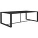 Maison Exclusive - Table de dîner d'extérieur anthracite 120x60x66 cm aluminium