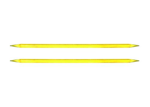 KnitPro Speldspel Trendz - 6,0 mm - 20 cm - Geel