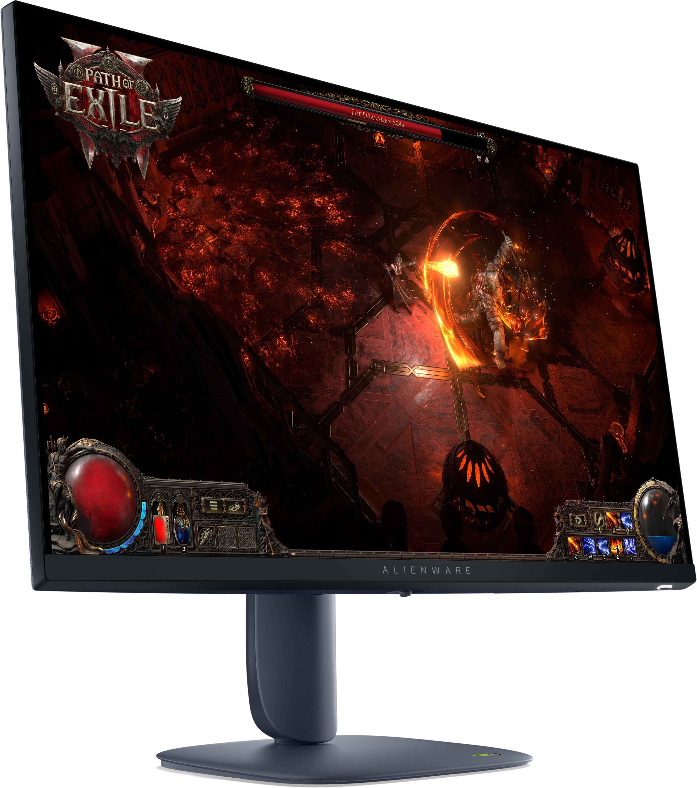 Alienware AW2725DM computer monitor 68,6 cm (27") Wide Quad HD LCD Blauw