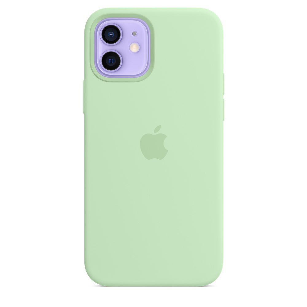 Apple Silicone Case with MagSafe for iPhone 12 / 12 Pro - Green