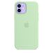 Apple Silicone Case with MagSafe for iPhone 12 / 12 Pro - Green