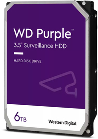 Western Digital WD Purple 6TB 3.5" HDD - 5400 RPM - SATA III