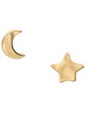 Skagen Anja Stone SKJ1891710 Oorbel voor dames, goudkleurig, roestvrij staal