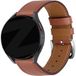 Bandz Bracelet cuir "Deluxe" Samsung Galaxy Watch 4 - 44mm (marron)